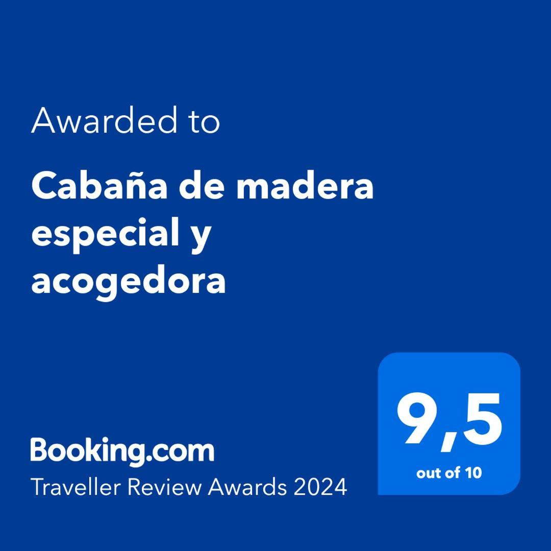 Cabana De Madera Especial Y Acogedora Cardenete Dış mekan fotoğraf
